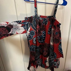 RoseGal Floral Blouse size 4x